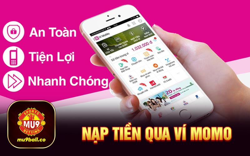 Nạp tiền qua ví Momo